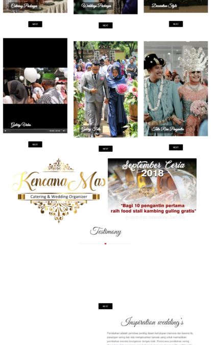 Website Catering Impian Ciptakan Sekarang