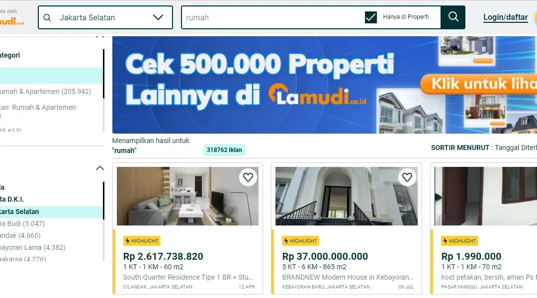 Website Jual Beli Rumah Impian Terwujud dengan Jasa Profesional