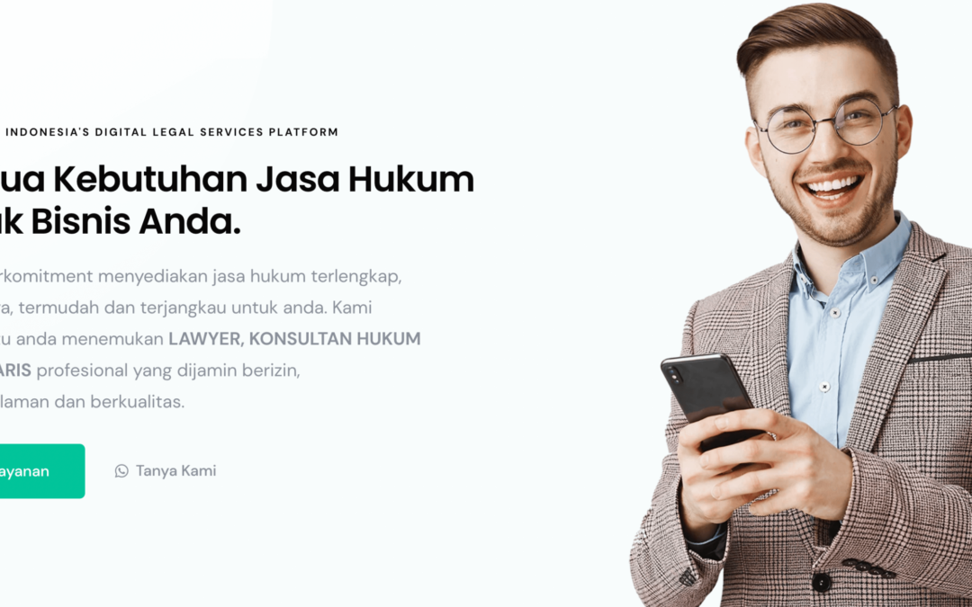 Website Hukum Profesional Solusi Digital Praktisi Legal